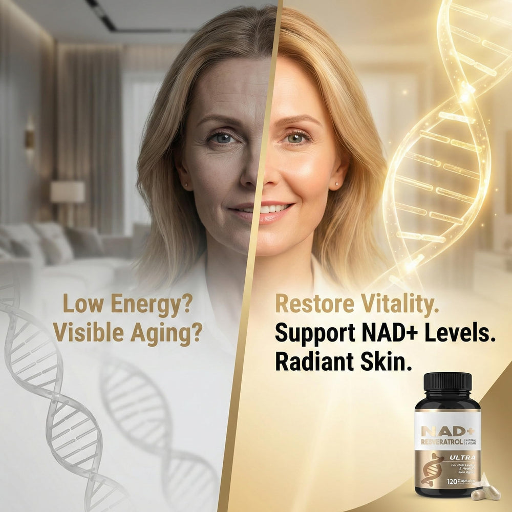 HerbX NADH capsule closeup highlights easy-to-swallow daily use.