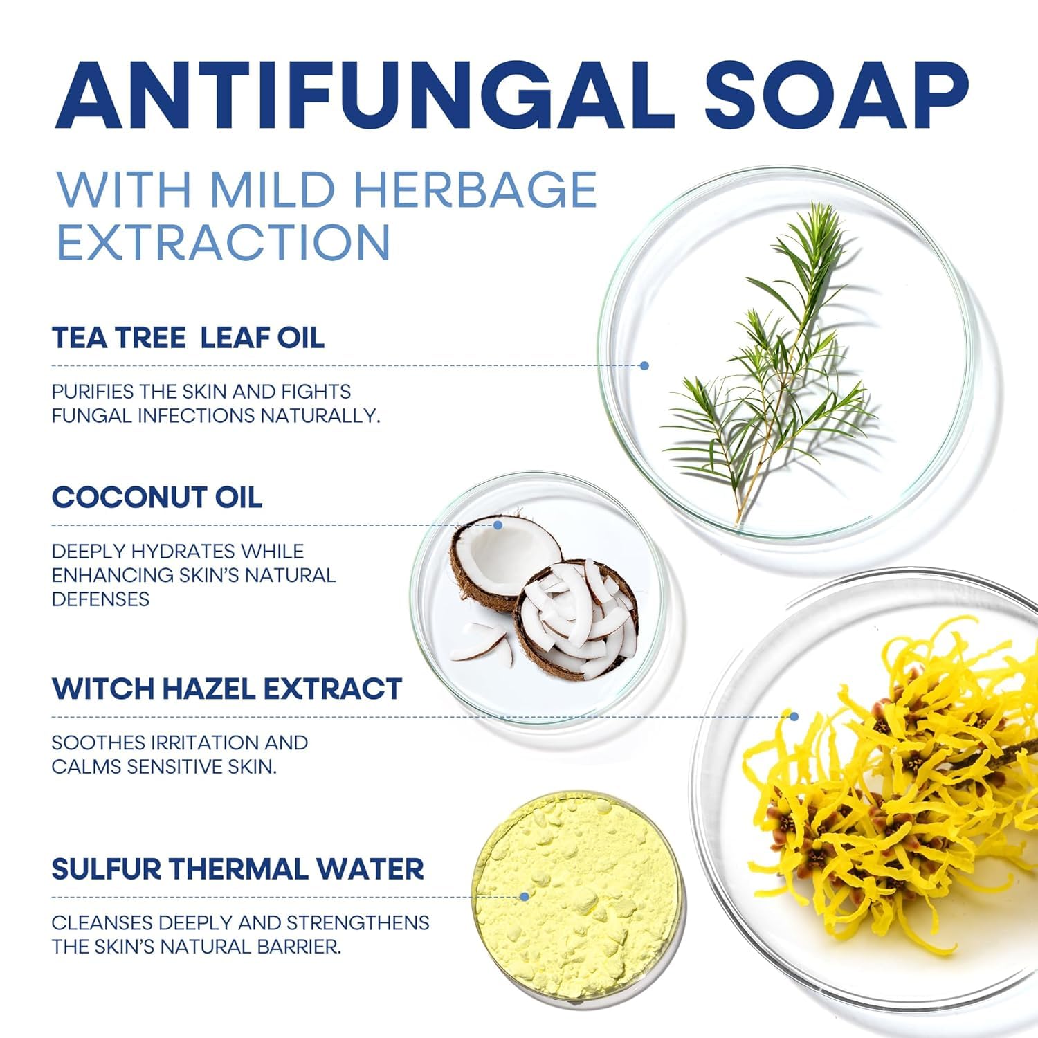 Hermon antifungal packaging design showing clear ingredient labeling.