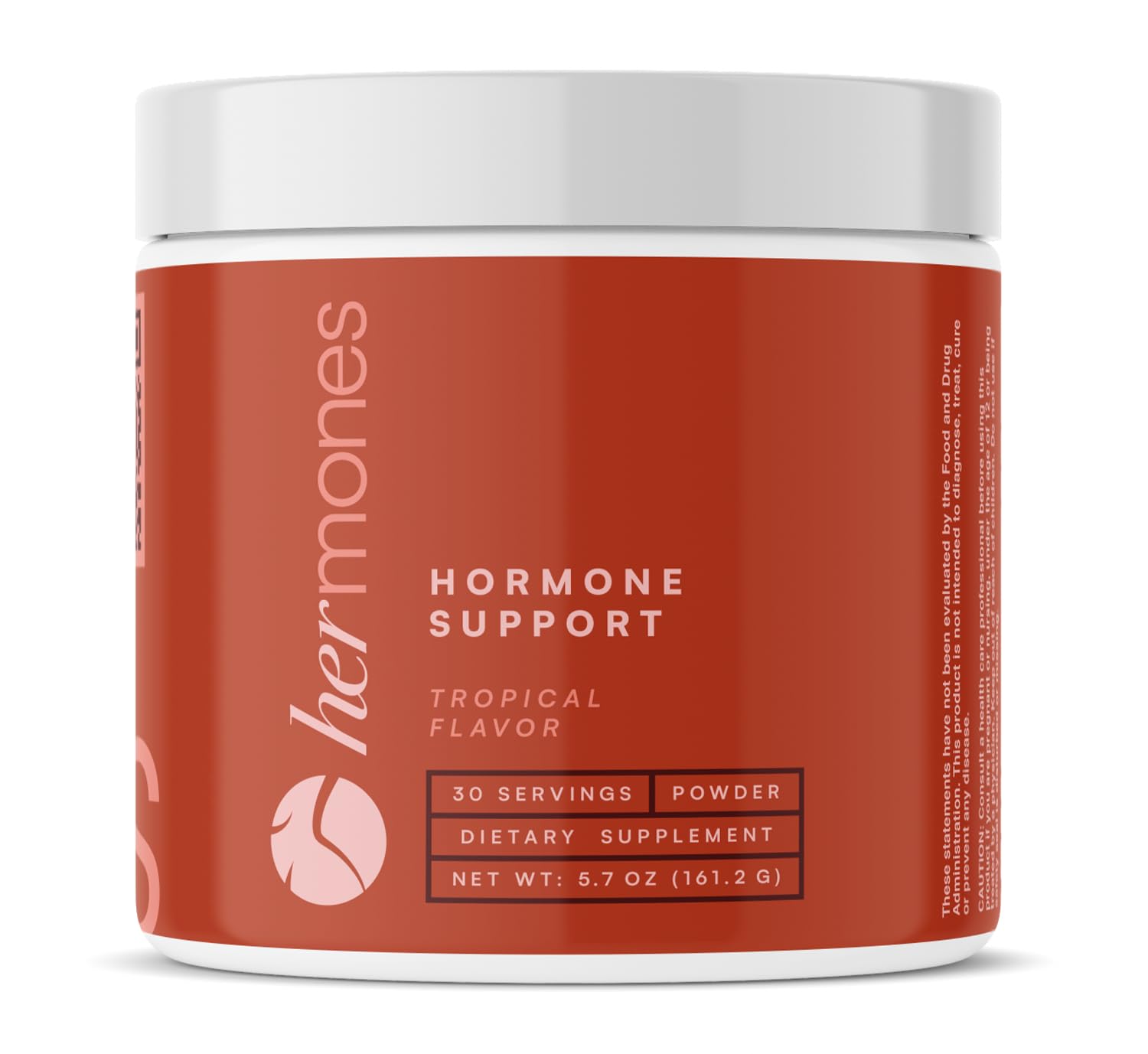 Hermones hormone balance bottle front showcases premium packaging for daily use.