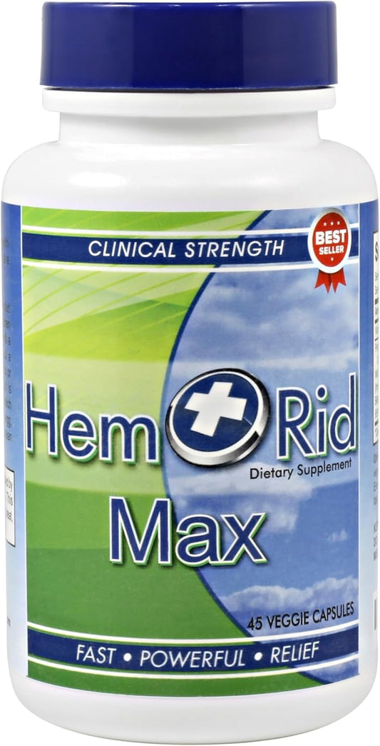 HemRid Advanced Lidocaine Cream tube highlights fast external relief.
