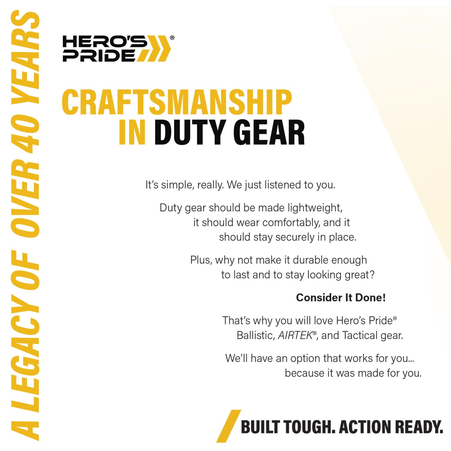 Hero's Pride ballistic nasal spray case durable shell protects the canister from daily wear.