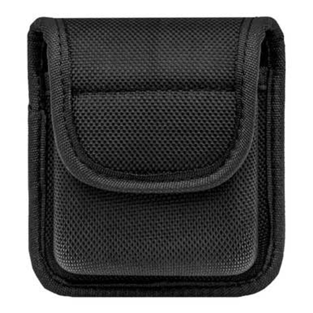 Hero's Pride ballistic nasal spray case on belt offers quick access.