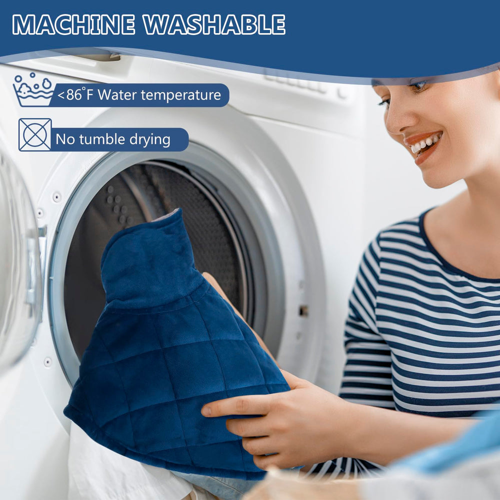 Hervimo 6-heat-settings-5-auto-off image demonstrates customizable therapy and energy saving.
