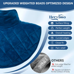 Hervimo crystal velvet fabric close-up highlights soft texture and gentle heat distribution.