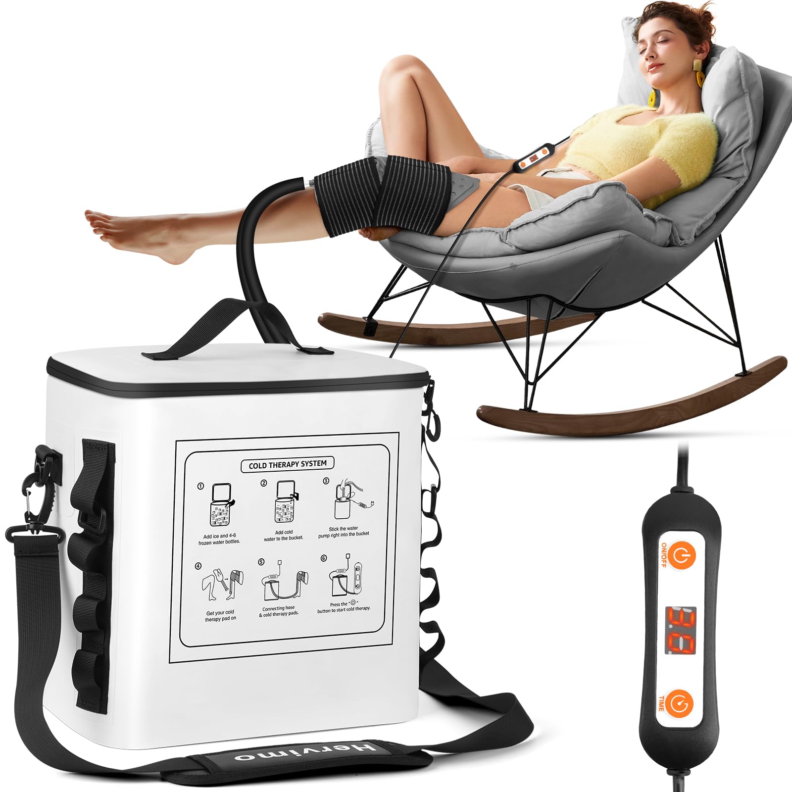 HERVIMO post-surgery recovery utility suitable for athletes and seniors.