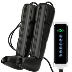 Heselises Leg Compression Massager foot chamber for improved circulation.