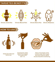 Heshoutang Essentia bottle-pour demonstrates tincture usage