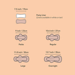 Hesta Rael easy-care liner that blends with regular laundry.