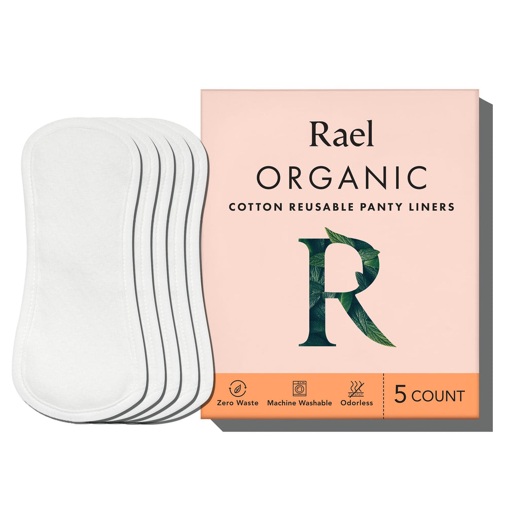 Hesta Rael reusable panty liner with organic cotton cover for breathable daily protection.