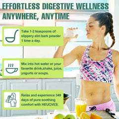 Heucves Slippery Elm powder enriches natural skincare routines