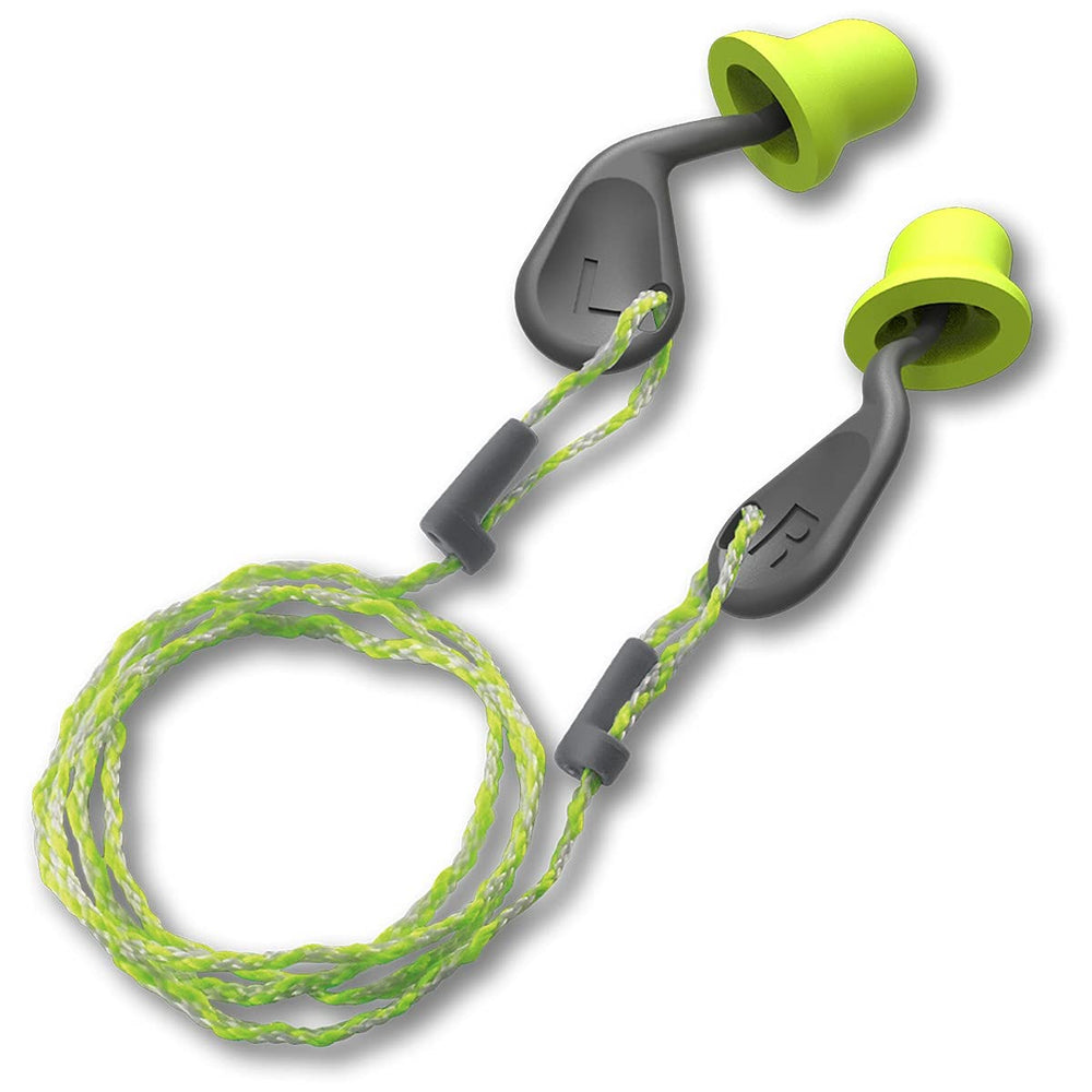 HexArmor SimpleFit earplugs with oval foam design for comfort