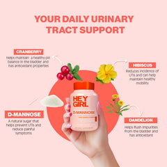 Hey Girl Nutrition Hibiscus extract in a natural blend.