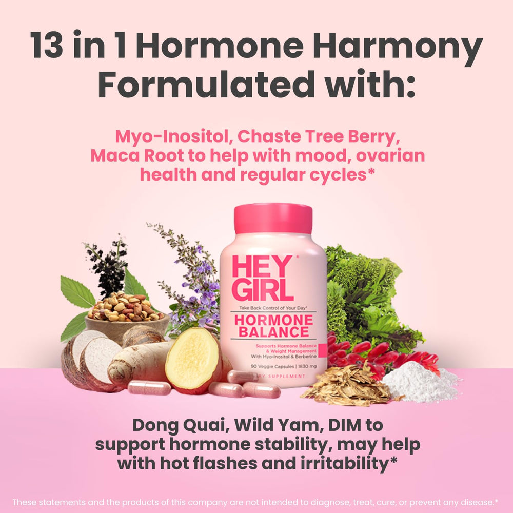 Hey Girl Nutrition maca root capsules evoke vitality and daytime focus