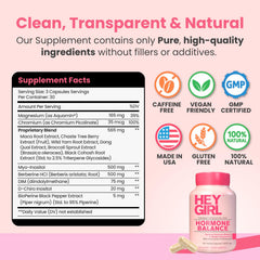 Hey Girl Nutrition magnesium and chromium tablets signal sustained energy balance