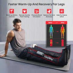 HEYCHY 360° surround pressing surrounds the full leg for improved circulation.