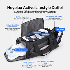 Heyelax leg massager 1-year warranty ensures reliable support.