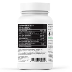 Heylo Health Bioperine Black Pepper extract bottle highlights absorption boost.