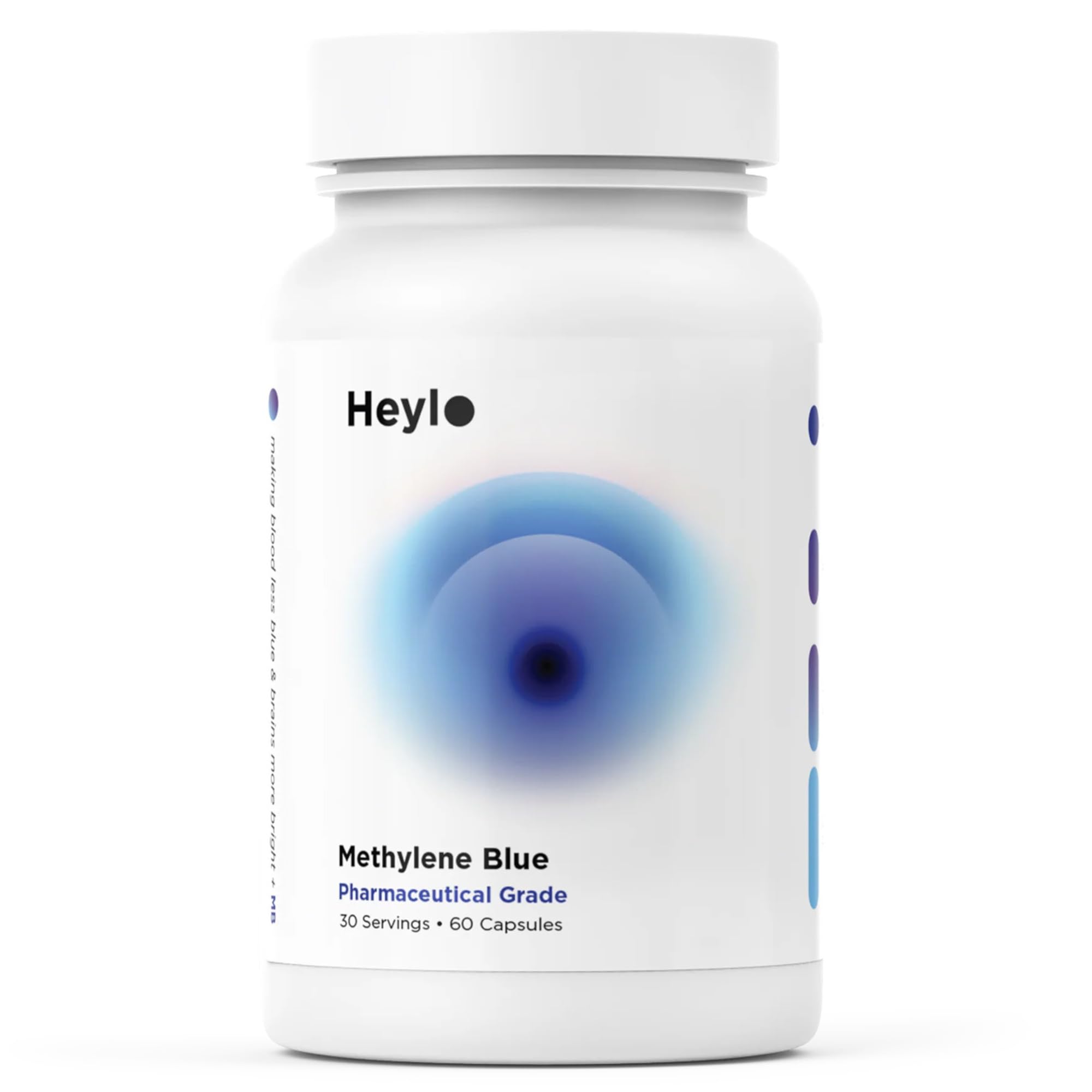 Heylo Methylene Blue Capsules – USP-Grade, 30 mg | Canada – Ariavit Canada