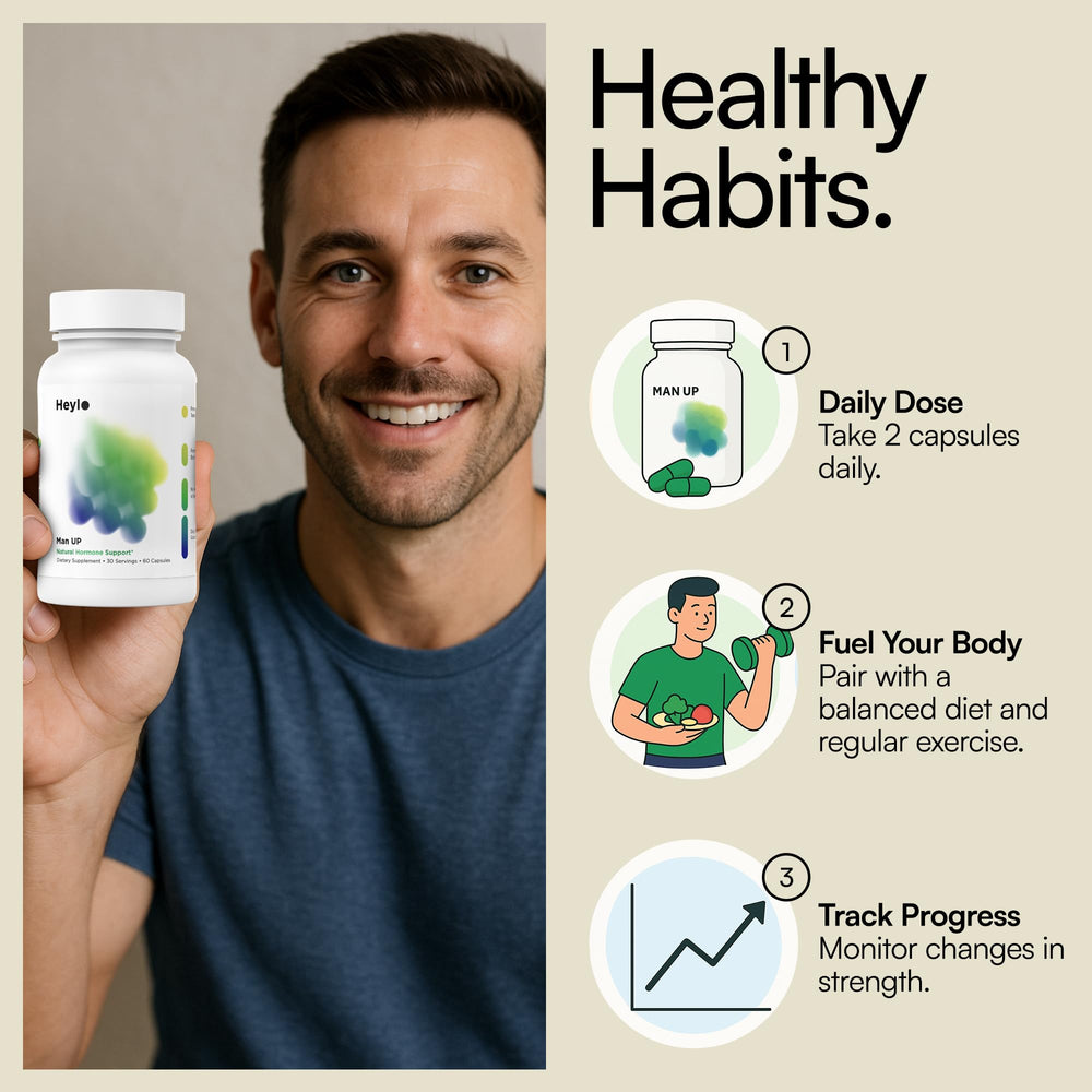 Heylo Health Zinc Optizinc capsules close-up displays mineral support.