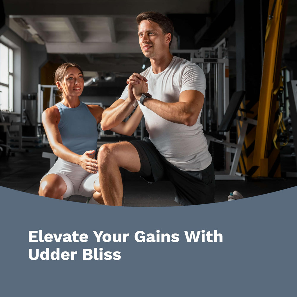 Hi-Health Udder Bliss ingredients highlight ultrafiltration and added glutamine