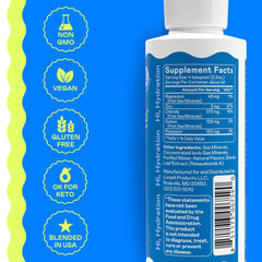 Hi-Lyte portable travel vial ready for personalized hydration.
