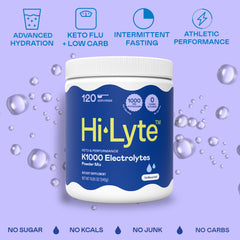 Hi-Lyte K1000 scoop measures 1000 mg potassium for precise dosing