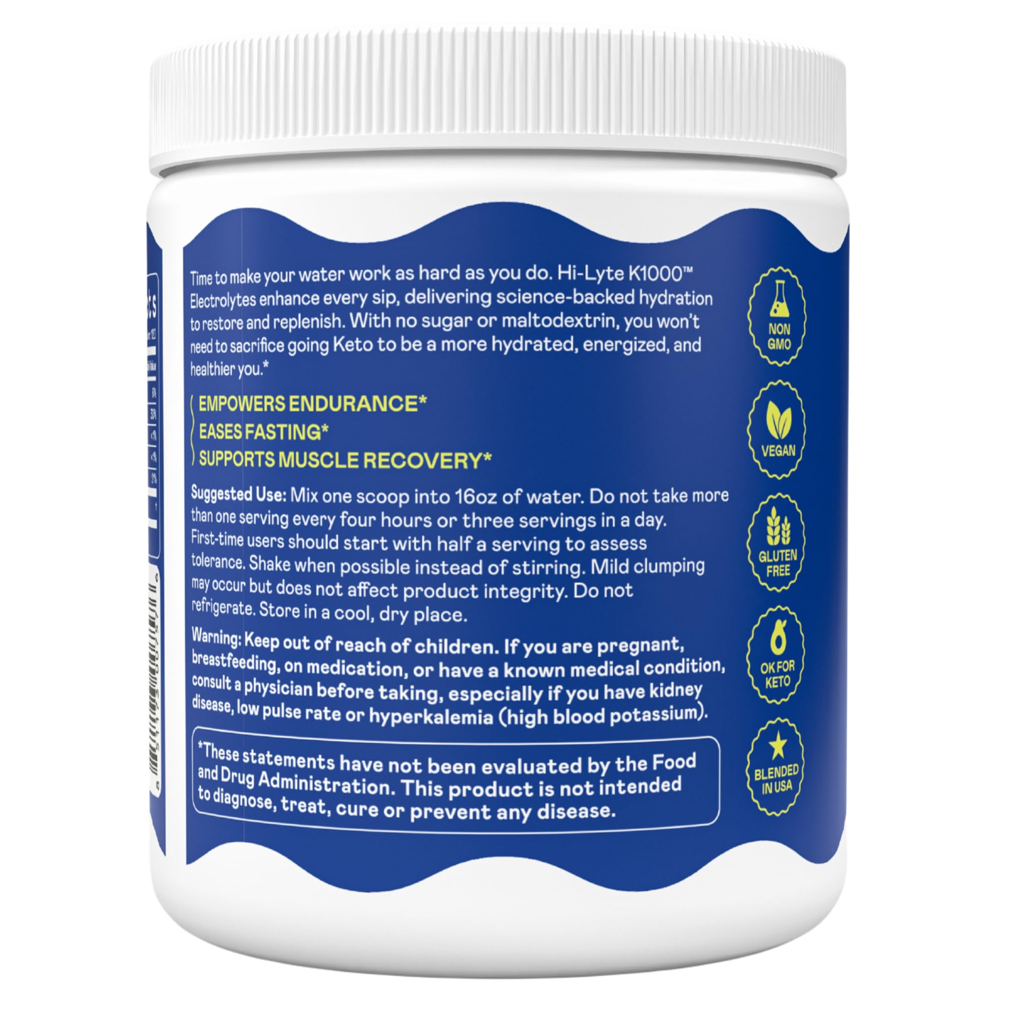 Hi-Lyte K1000 USA-made formula supports keto and low-carb living