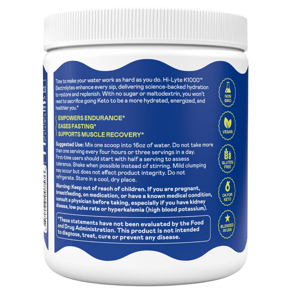 Hi-Lyte K1000 USA-made formula supports keto and low-carb living