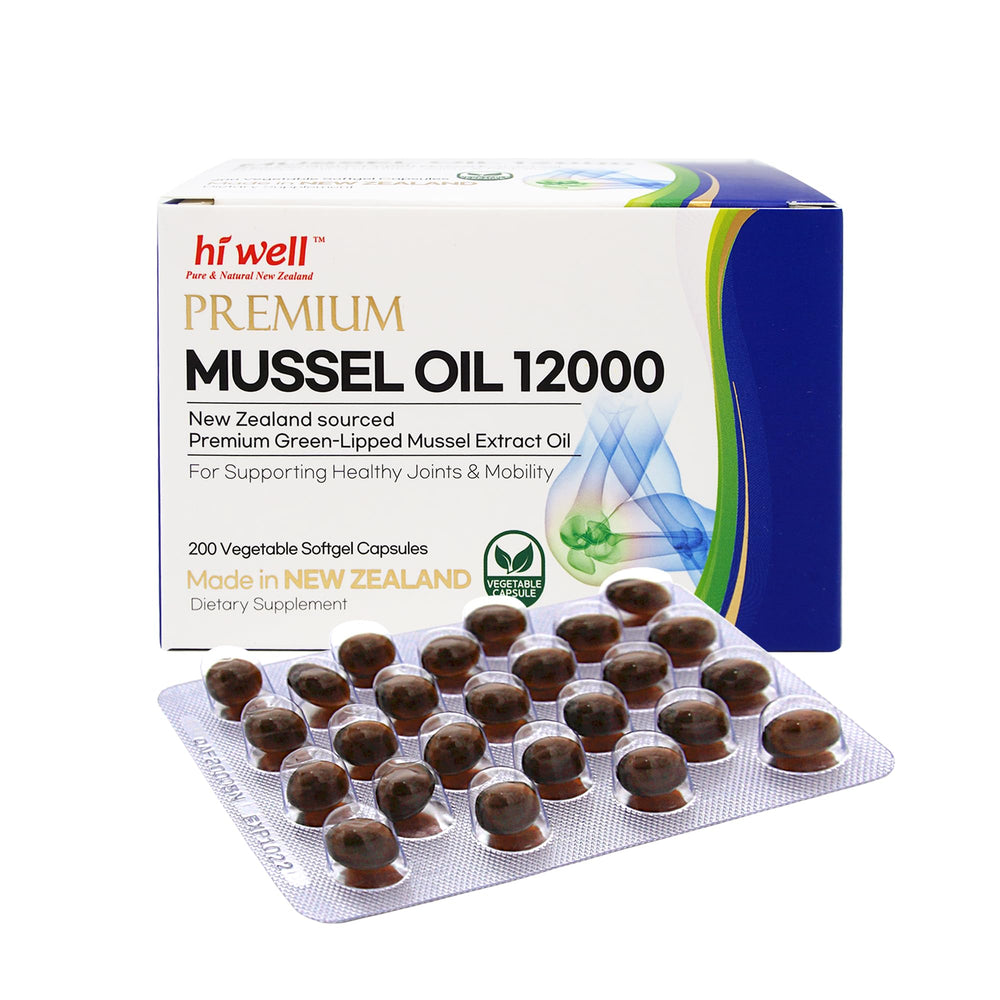 Hi Well product packaging emphasizes New Zealand origin and natural ingredients.