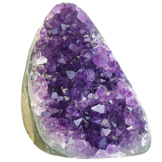 HIBCIGA Amethyst geode purple collection for elegant decor and mindful energy.