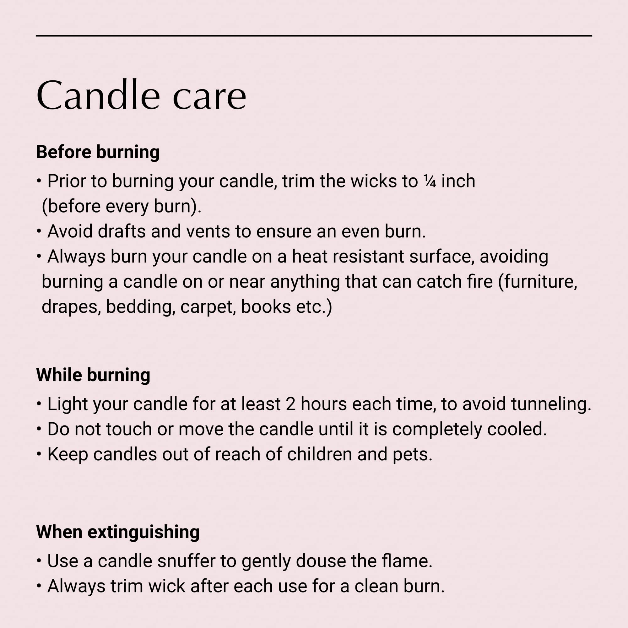 Hidden Label 12oz candle size ideal for long-lasting aroma