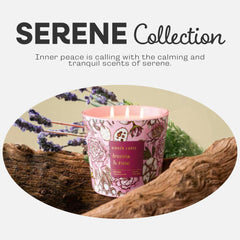Hidden Label minimalist jar design complements home décor with lasting fragrance.