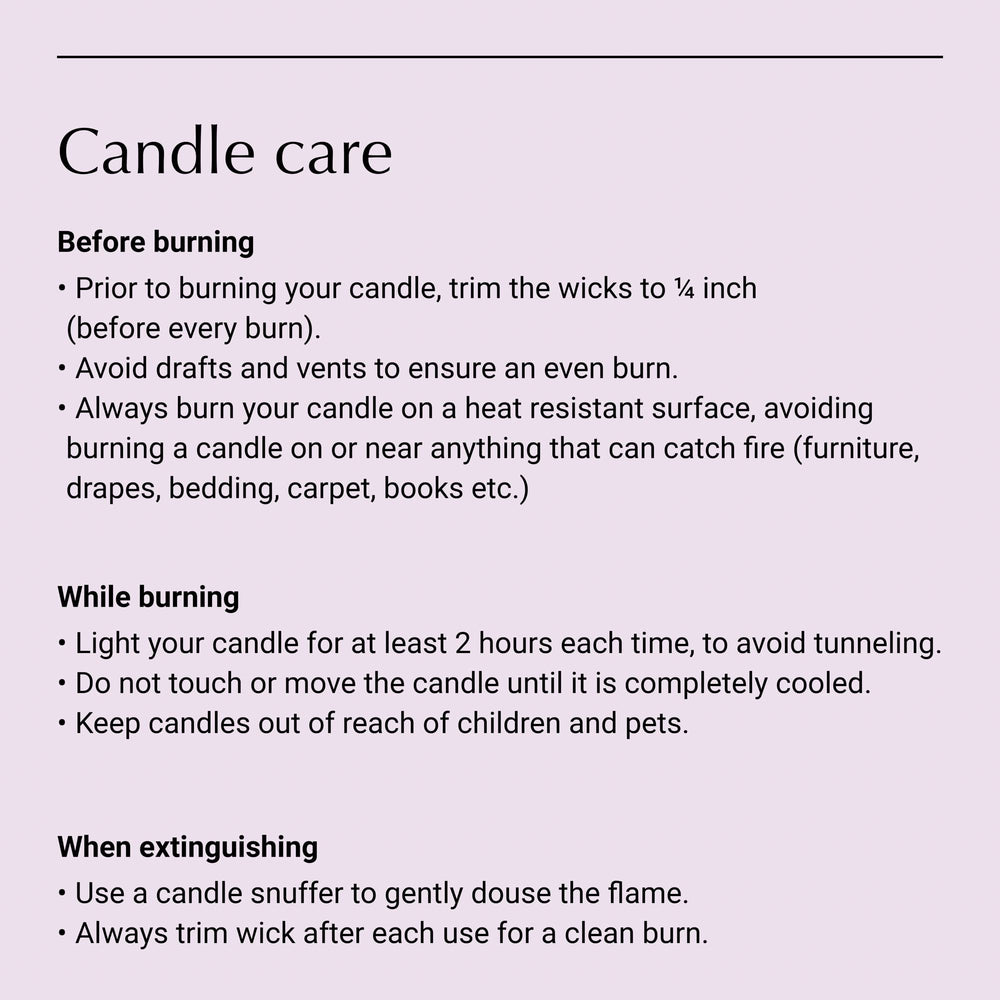 Hidden Label Premium soy wax candle delivers clean burn and strong fragrance throw