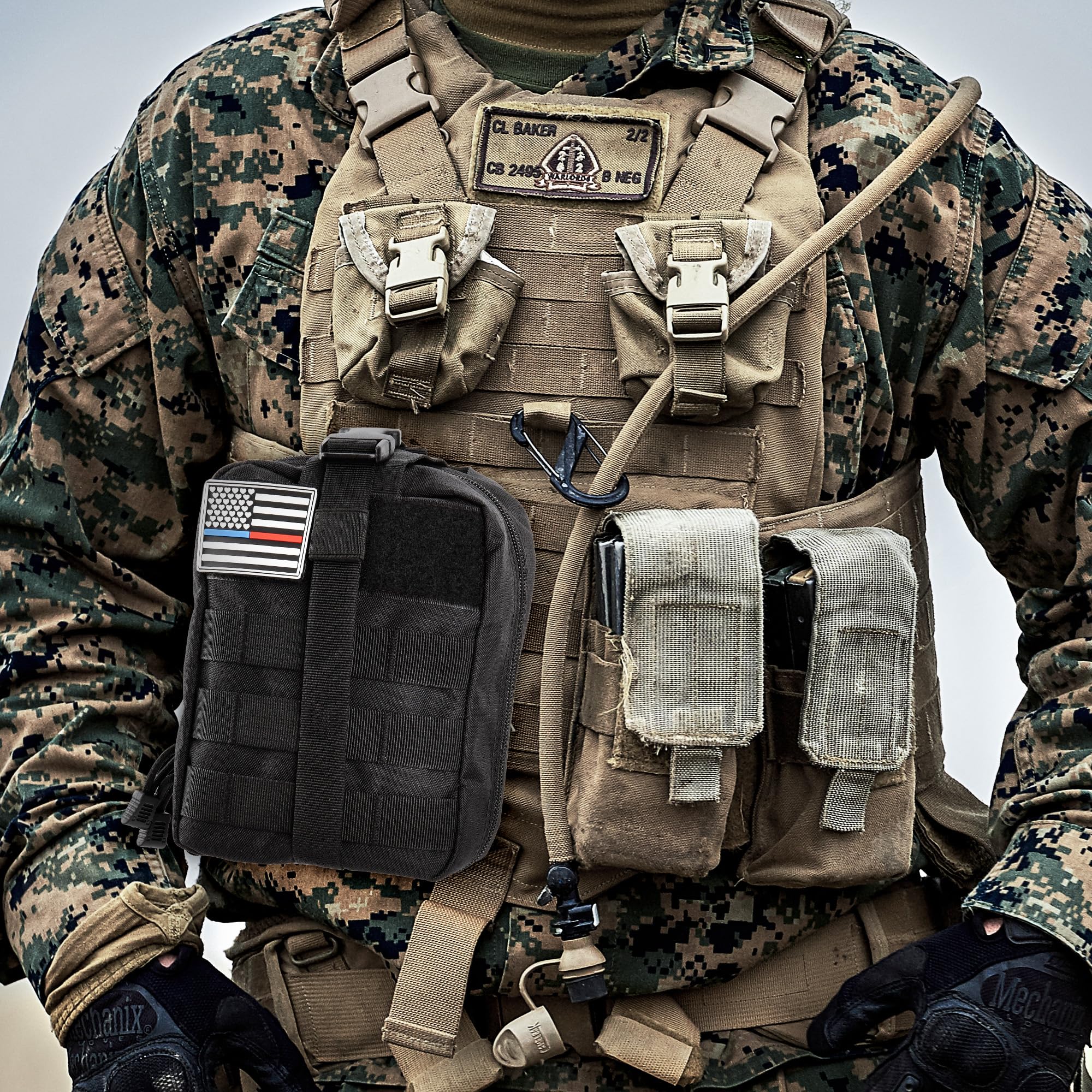 HidroPony IFAK durable buckle system for rugged use.