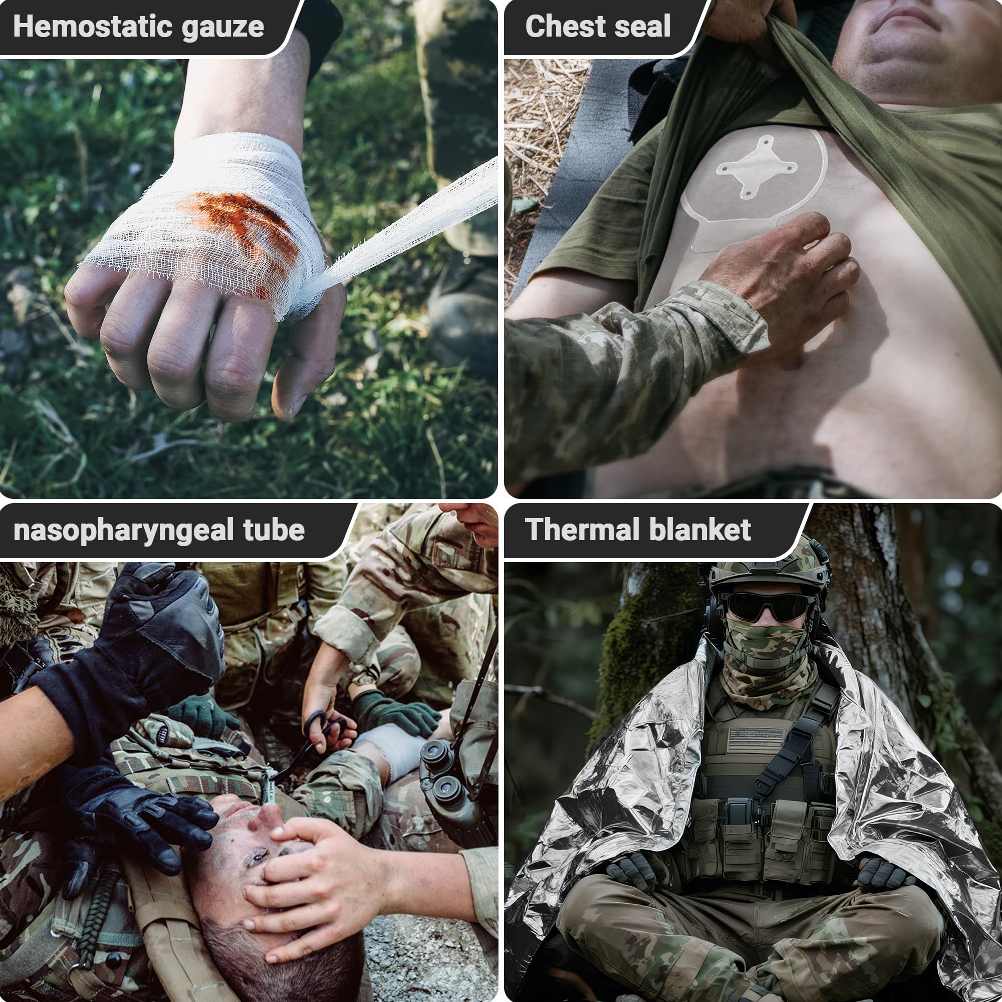 HidroPony IFAK MOLLE-compatible straps enable secure attachment.