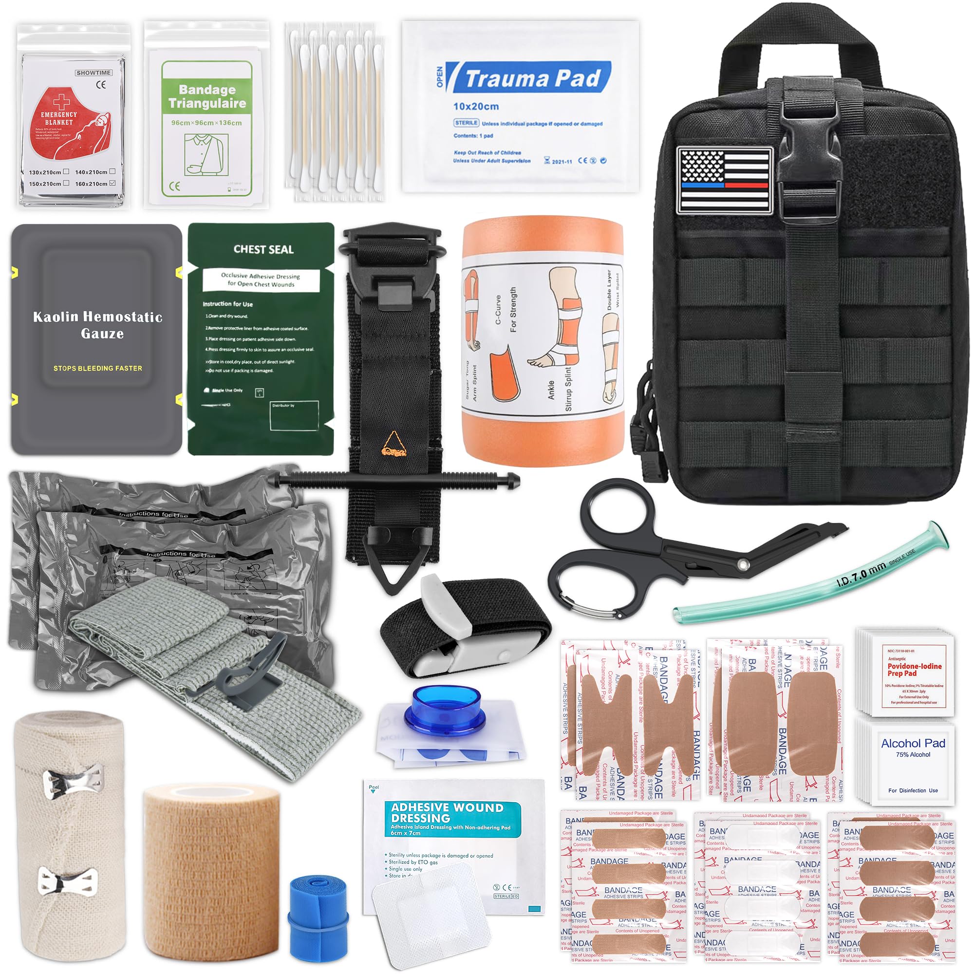 HidroPony IFAK trauma kit MOLLE bag for fast outdoor access.