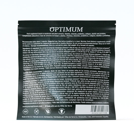 HIFAS DA TERRA Optimum Welcome Pack for Women capsules laid out for daily focus and energy