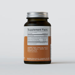 HIFAS Detox polyporus mushroom capsules close-up, highlighting plant-based immune support.