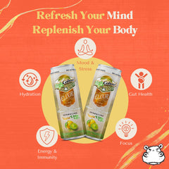 Ingredient label hints at adaptogenic balance for daily use.