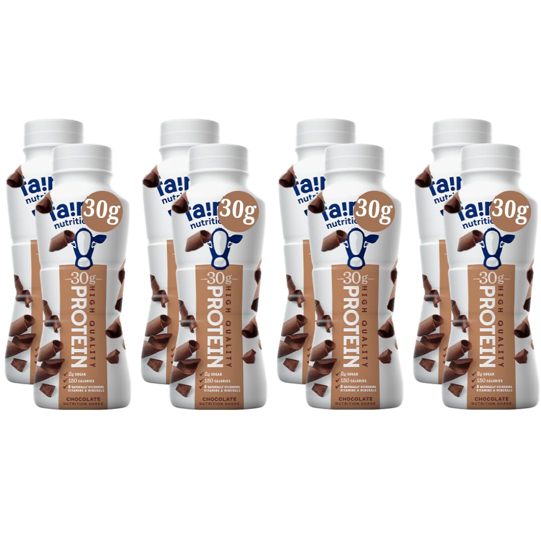 High Protein Nutrition Shakes Milk Chocolate bottle for quick on-the-go protein and daily recovery.