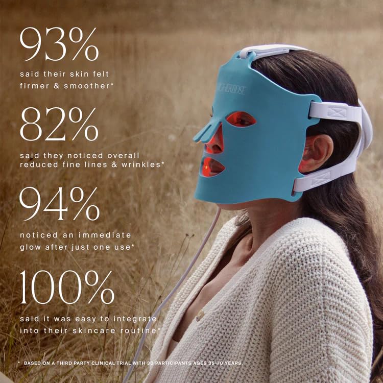 HigherDOSE face mask hands-free therapy design supports multitasking.