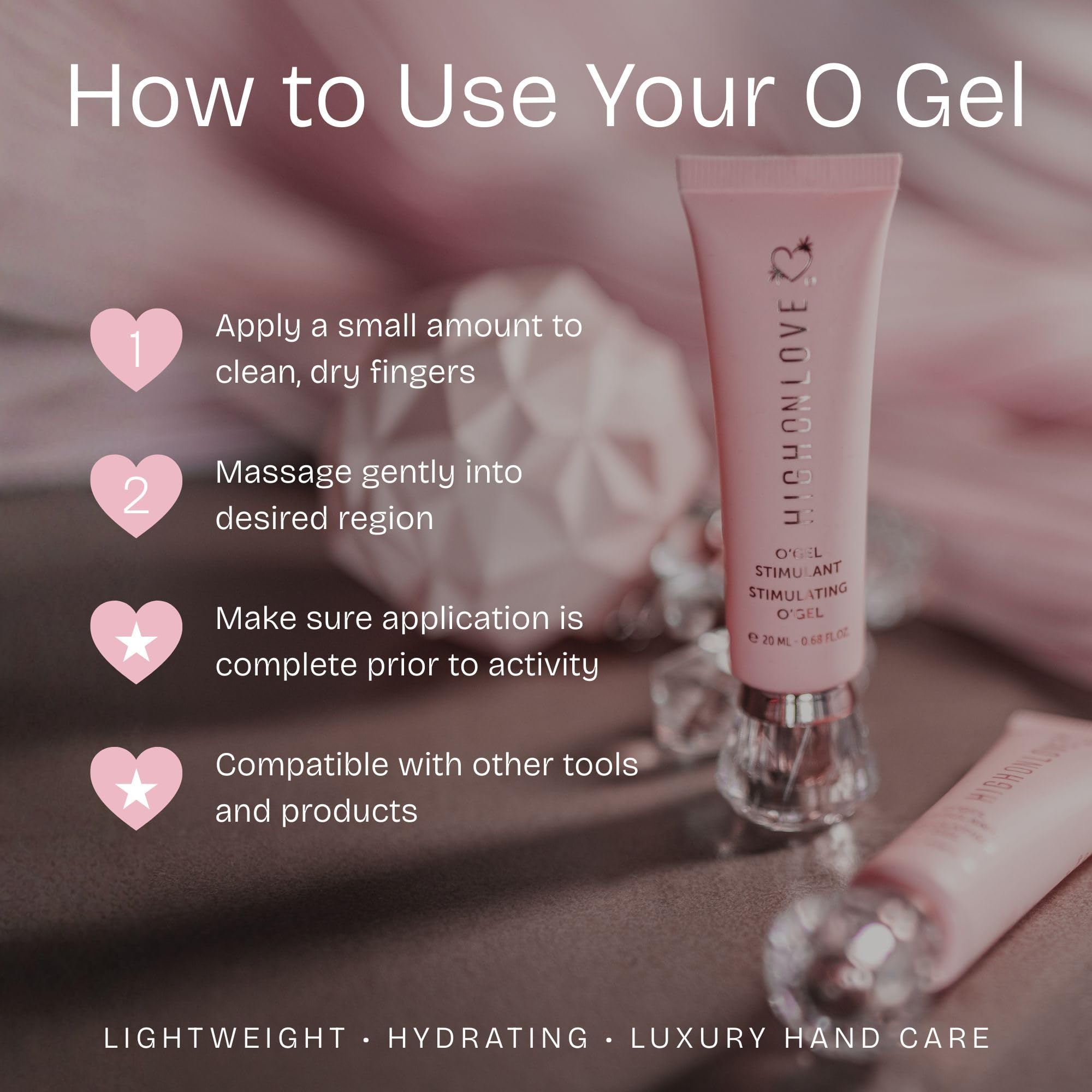 HIGHONLOVE fragrance-free formula gives gentle intimate care for sensitive skin.
