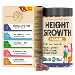 HighSpot Height Growth Gummies bottle for convenient daily use.