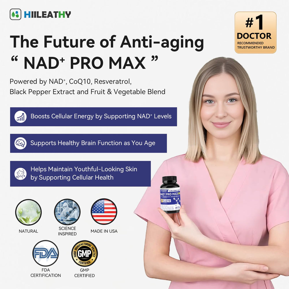 HIILEATHY capsules close-up showing easy daily intake.
