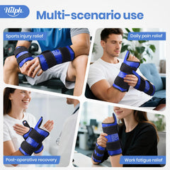 Hilph wrap in freezer ready cold therapy pose for immediate use
