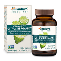 Himalaya Citrus Bergamot capsules bottle for daily metabolism support