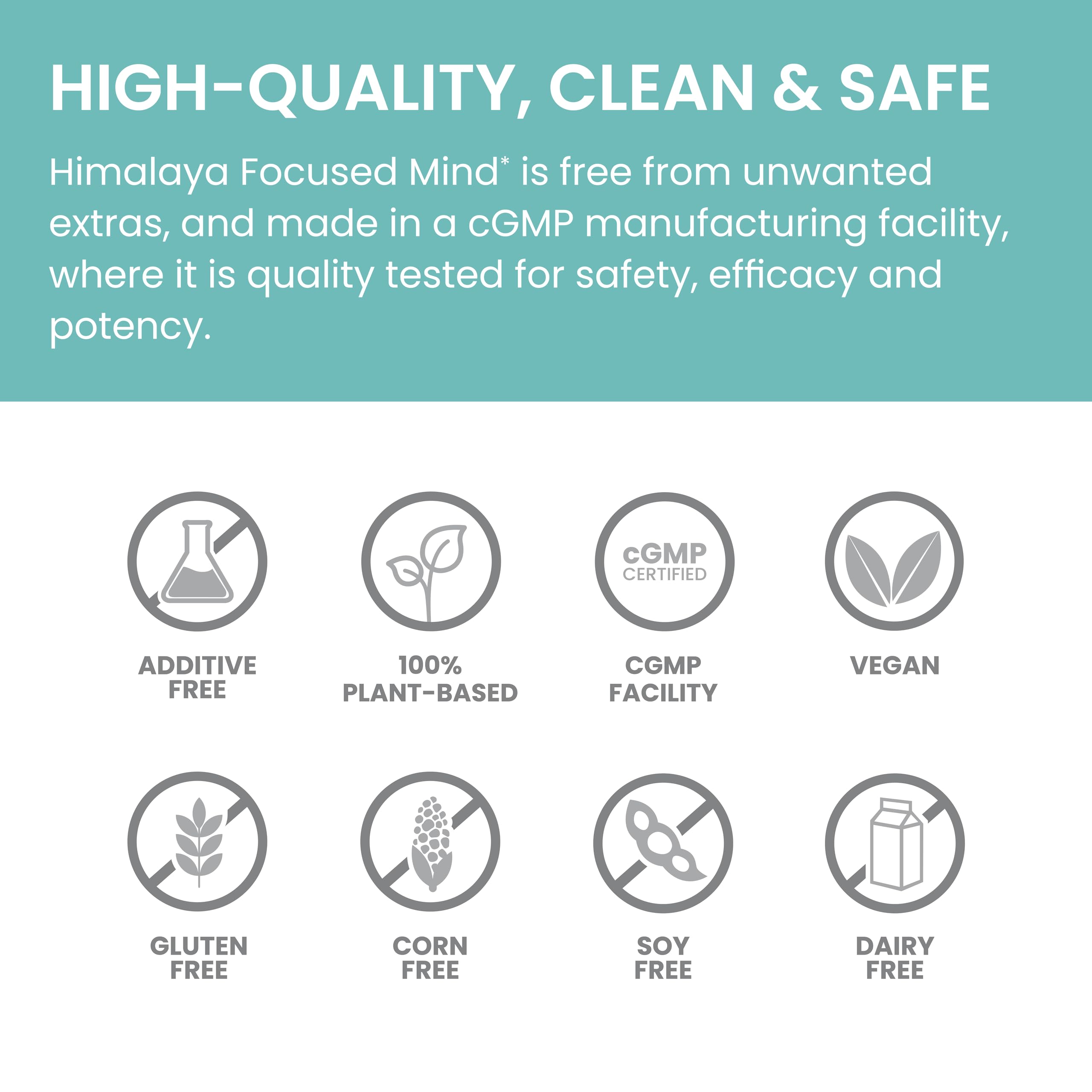 Himalaya Focused Mind bacopa ingredient close-up for clarity support.