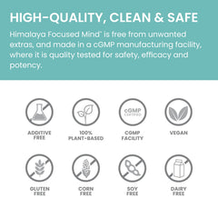 Himalaya Focused Mind bacopa ingredient close-up for clarity support.