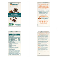 Himalaya Guggul capsules in hand for daily supplement routine