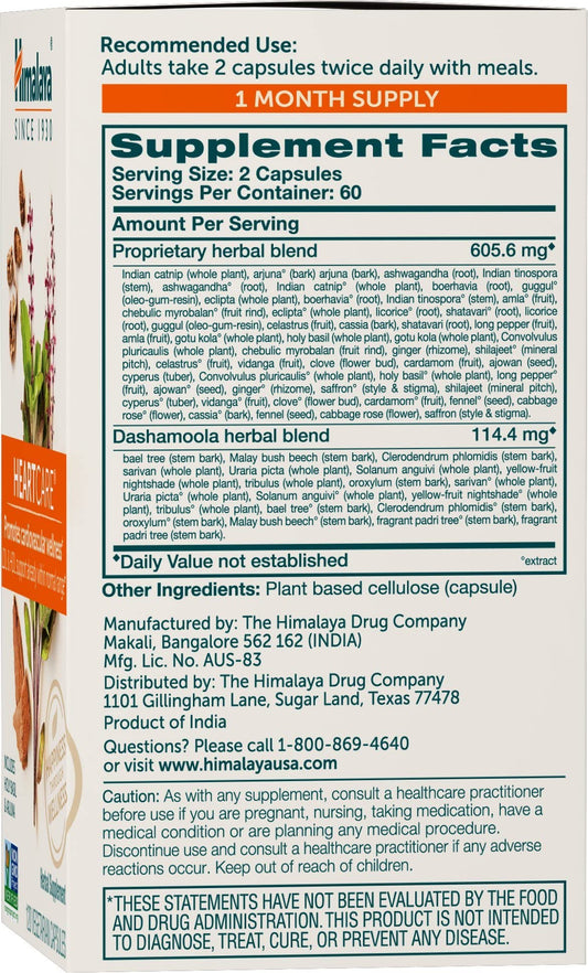 Closeup of Himalaya HeartCare capsules highlighting Ayurvedic ingredients
